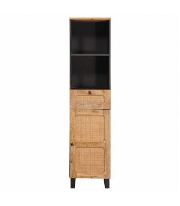 vidaXL Bathroom Cabinet Brown 38 x 33 x 160 cm Solid Mango Wood