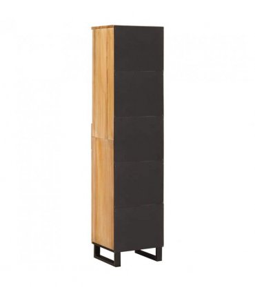 vidaXL Bathroom Cabinet Brown 38 x 33 x 160 cm Solid Mango Wood