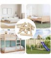 vidaXL Wooden Dowels 12000 pcs Brown Solid wood