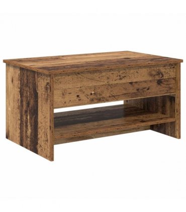 vidaXL Coffee Table Old Wood 80 x 50.5 x 41.5 cm Engineered Wood
