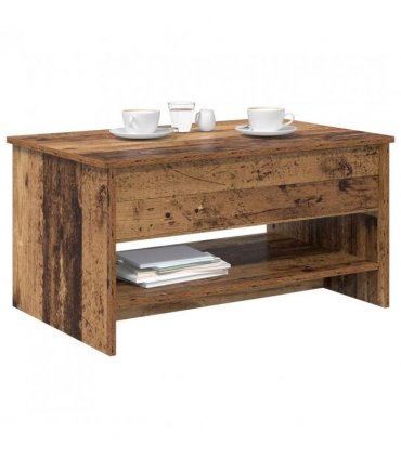 vidaXL Coffee Table Old Wood 80 x 50.5 x 41.5 cm Engineered Wood