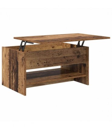 vidaXL Coffee Table Old Wood 80 x 50.5 x 41.5 cm Engineered Wood