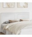 vidaXL Headboard Gloss White 100 cm Engineered Wood