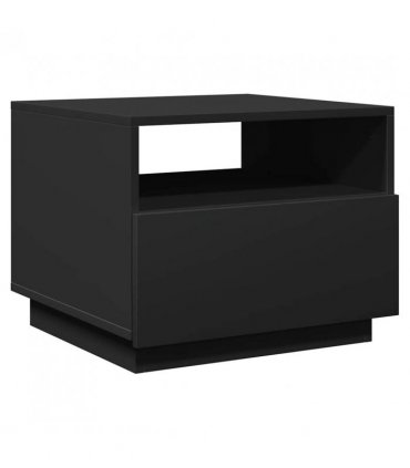 vidaXL Coffee Table | Black | Engineered wood | Small | Coffee Table | Square