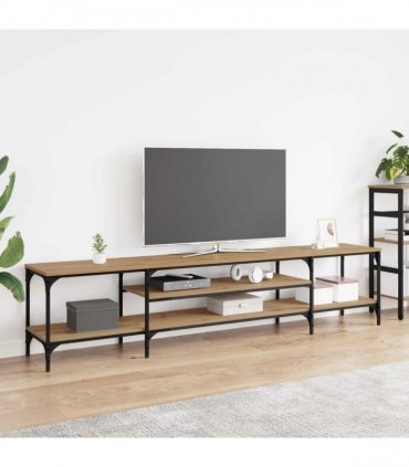 vidaXL TV Cabinet Artisan Oak 201 x 35 x 45 cm