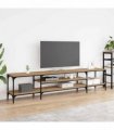 vidaXL TV Cabinet Artisan Oak 201 x 35 x 45 cm