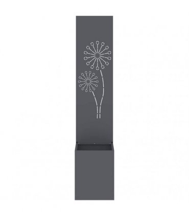 vidaXL Garden Privacy Screen Anthracite 32 x 150 cm Cold-rolled steel