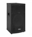 vidaXL Professional Passive Hifi Stage Speaker 1000 W Black 37x37x64cm