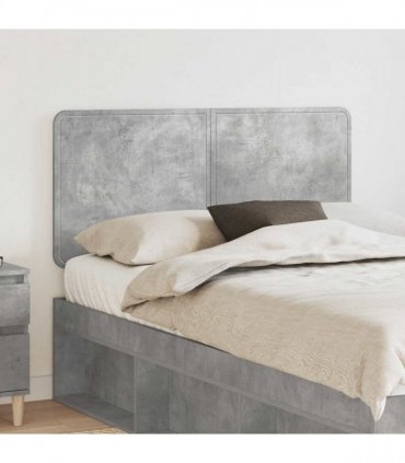 vidaXL Headboard Concrete Grey Engineered wood
