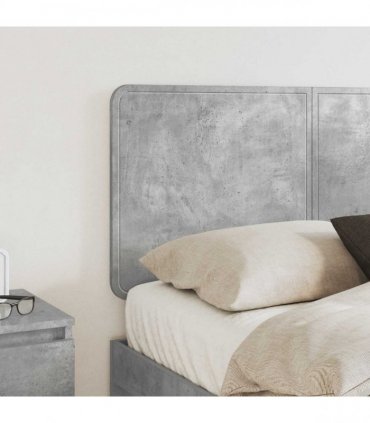 vidaXL Headboard Concrete Grey Engineered wood