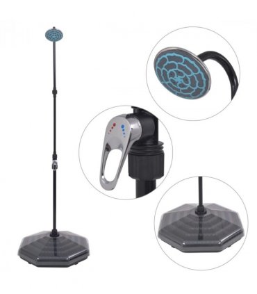 vidaXL Solar Shower 20 L Aluminium HDPE