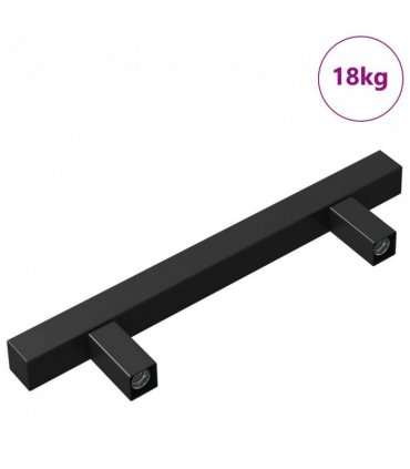 vidaXL Cabinet Handle 420 pcs Black 150 x 12.3 x 35.2 mm