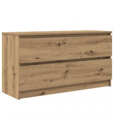 vidaXL TV Cabinet Artisan Oak 100x35x54 cm Engineered Wood