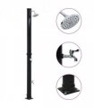 vidaXL Solar Shower Black 220 cm 20 L