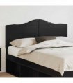 vidaXL Headboard Black Oak Engineered wood