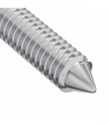 vidaXL Screw 1000 pcs Silver M6 x 100 mm Steel
