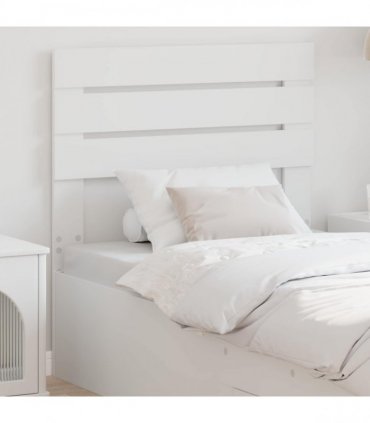 vidaXL Headboard White Engineered wood