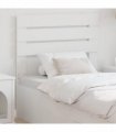 vidaXL Headboard White Engineered wood