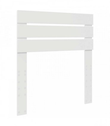 vidaXL Headboard White Engineered wood