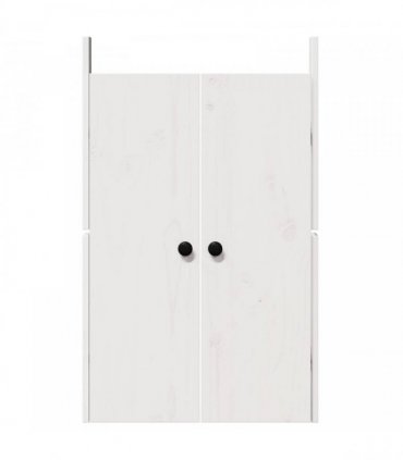 vidaXL Kitchen Door MEPPEL White 50 x 9 x 82 cm Solid Pine wood