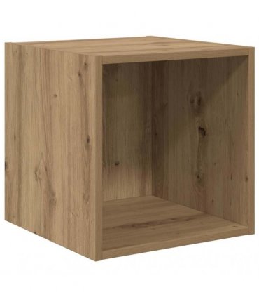 vidaXL Wall Cabinet Artisan Oak 37 x 37 x 37 cm Engineered Wood
