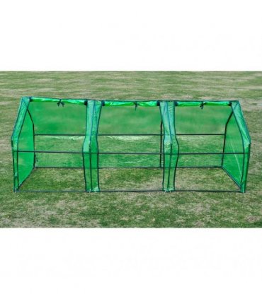 vidaXL Greenhouse with 3 Doors