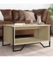 vidaXL Coffee Table Sonoma Oak 75x51x40 cm Engineered Wood