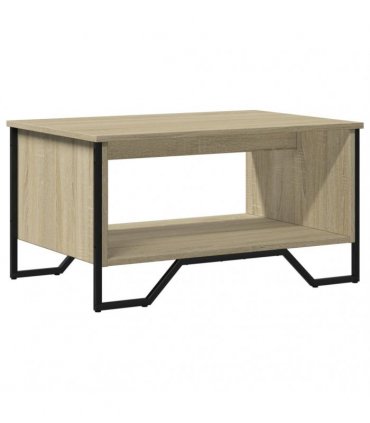 vidaXL Coffee Table Sonoma Oak 75x51x40 cm Engineered Wood