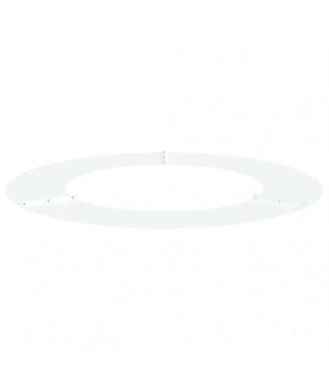 vidaXL suitable for Flat Tree Rings 5 pcs White Ø50 / 80 cm Steel