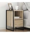 vidaXL Bedside Table 2 pcs Sonoma 39.5 x 30 x 50 cm Engineered Wood