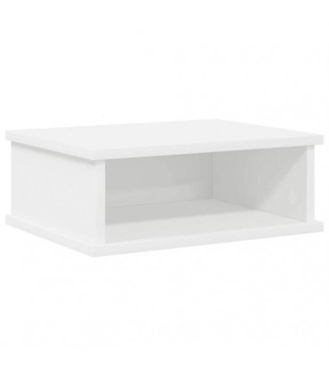 vidaXL Bedside Table White 40 x 31 x 15 cm Engineered Wood