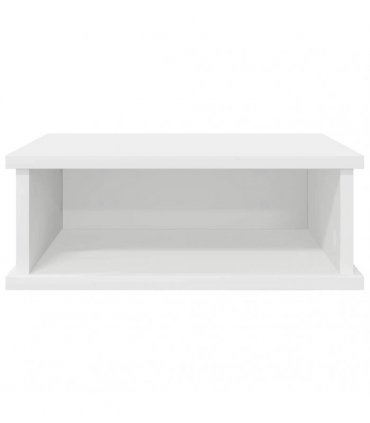 vidaXL Bedside Table White 40 x 31 x 15 cm Engineered Wood