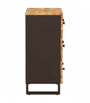 vidaXL Storage Sideboard Brown 60 x 33 x 75 cm Solid Mango Wood