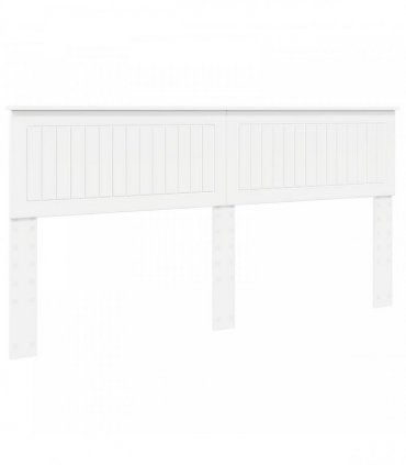 vidaXL Headboard White Engineered wood