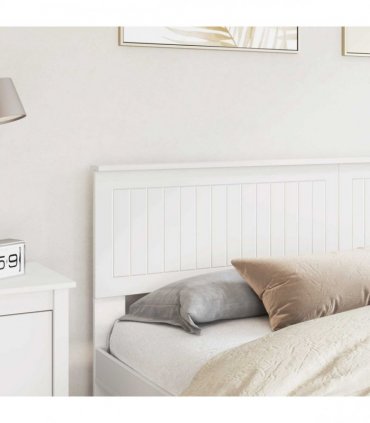 vidaXL Headboard White Engineered wood