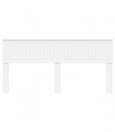 vidaXL Headboard White Engineered wood