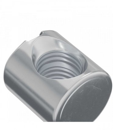 vidaXL Barrel Nuts 4500 pcs Silver M6 x 12 mm Metal