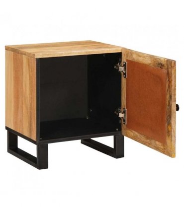 vidaXL Bedside Cabinet 2 pcs Natural 40 x 33 x 46 cm