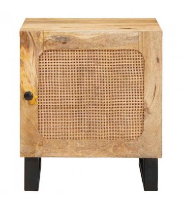 vidaXL Bedside Cabinet 2 pcs Natural 40 x 33 x 46 cm