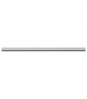 vidaXL Threaded Rod 900 pcs Silver Steel