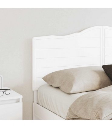 vidaXL Headboard White Engineered wood