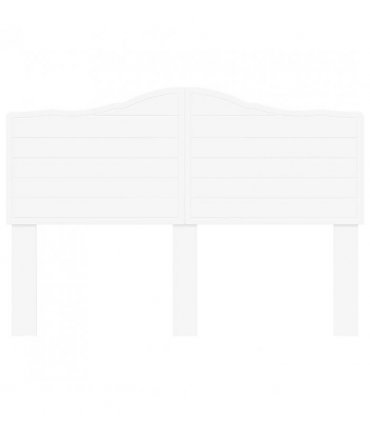 vidaXL Headboard White Engineered wood