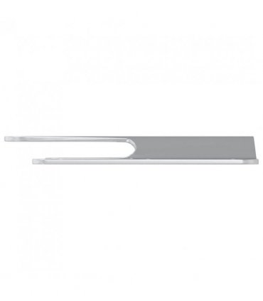 vidaXL Flush Mount Bracket 419 pcs Silver 75 x 66 x 1.4 mm Steel
