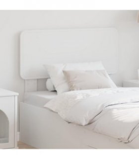vidaXL Headboard White Engineered wood