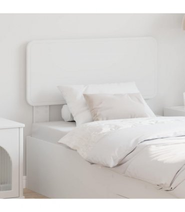 vidaXL Headboard White Engineered wood