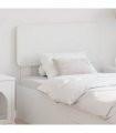 vidaXL Headboard White Engineered wood