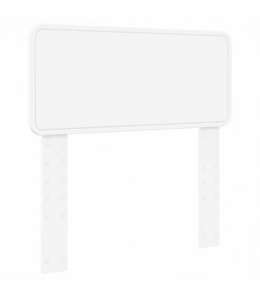 vidaXL Headboard White Engineered wood