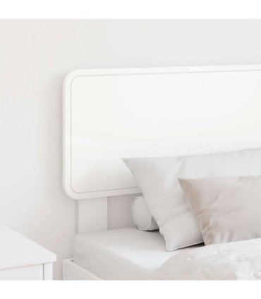 vidaXL Headboard White Engineered wood