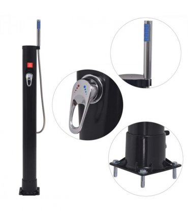 vidaXL Solar Shower 8 L PVC Steel