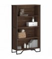 vidaXL Bookcase Brown Oak 80x31x137.5 cm Engineered Wood